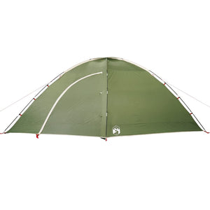 vidaXL Camping Tent 8-Person Green Waterproof