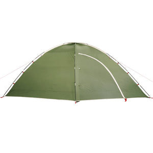 vidaXL Camping Tent 8-Person Green Waterproof