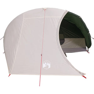 vidaXL Camping Tent Dome 4-Person Green Waterproof