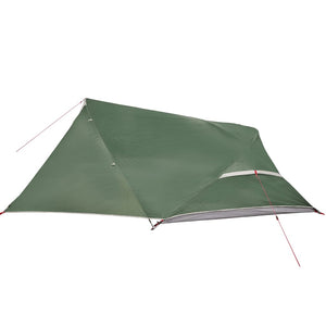 vidaXL Camping Tent Dome 4-Person Green Waterproof