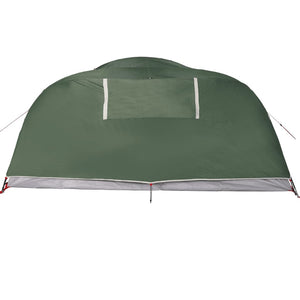 vidaXL Camping Tent Dome 4-Person Green Waterproof