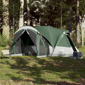 vidaXL Family Tent Tipi 8-Person Green Waterproof