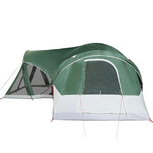 vidaXL Family Tent Tipi 8-Person Green Waterproof