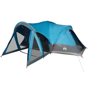 vidaXL Family Tent Tipi 8-Person Blue Waterproof