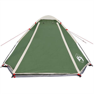 vidaXL Camping Tent Dome 2-Person Green Waterproof