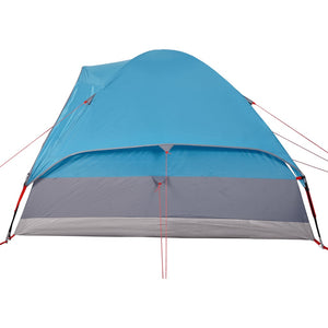 vidaXL Family Tent Dome 6-Person Blue Waterproof