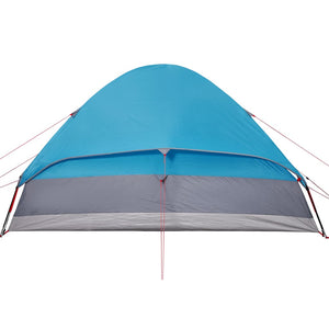 vidaXL Family Tent Dome 6-Person Blue Waterproof