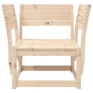 vidaXL Garden Chair Solid Wood Pine