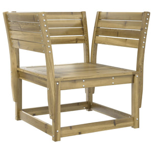 vidaXL Garden Chair Impregnated Wood Pine