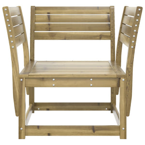 vidaXL Garden Chair Impregnated Wood Pine