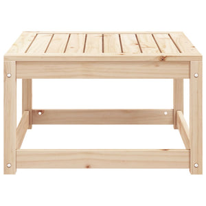 vidaXL Garden Footstool Solid Wood Pine