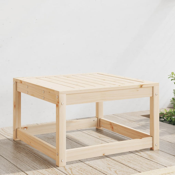 vidaXL Garden Footstool Solid Wood Pine