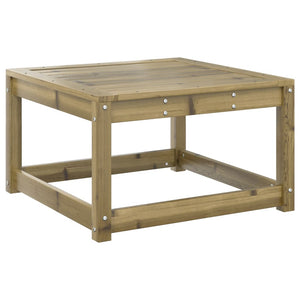 vidaXL Garden Footstool Impregnated Wood Pine