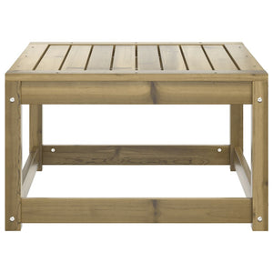 vidaXL Garden Footstool Impregnated Wood Pine