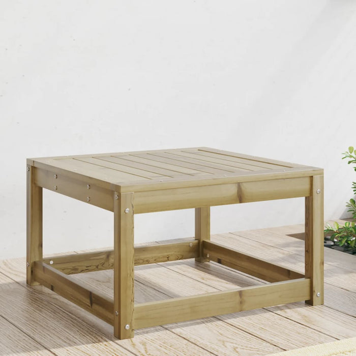 vidaXL Garden Footstool Impregnated Wood Pine