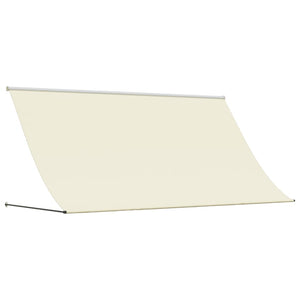 vidaXL Retractable Awning Cream 300x150 cm Fabric and Steel