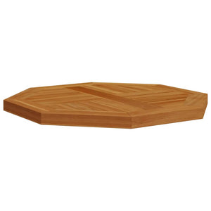 vidaXL Table Top 50x50x2.5 cm Octagonal Solid Wood Teak