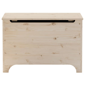 vidaXL Storage Box with Lid RANA 80x49x54 cm Solid Wood Pine