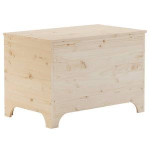 vidaXL Storage Box with Lid RANA 80x49x54 cm Solid Wood Pine