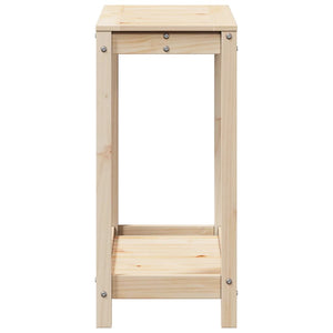 vidaXL Potting Table with Shelf 82.5x35x75 cm Solid Wood Pine