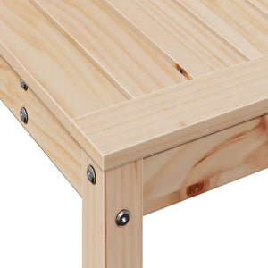 vidaXL Potting Table with Shelf 82.5x35x75 cm Solid Wood Pine