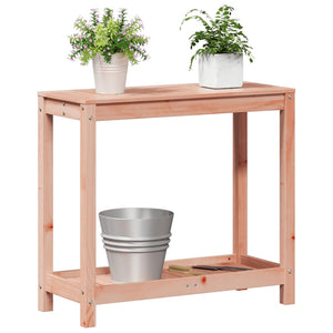 vidaXL Potting Table with Shelf 82.5x35x75 cm Solid Wood Douglas