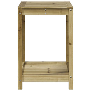 vidaXL Potting Table with Shelf 82.5x50x75 cm Impregnated Wood Pine