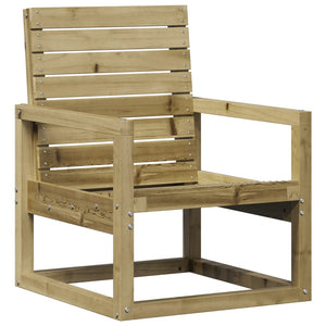 vidaXL 3 Piece Garden Lounge Set Impregnated Wood Pine