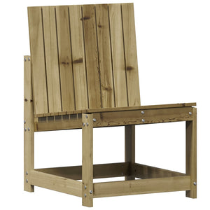 vidaXL Garden Chair 50.5x55x77 cm Impregnated Wood Pine