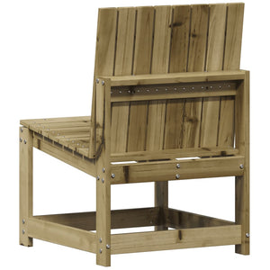 vidaXL Garden Chair 50.5x55x77 cm Impregnated Wood Pine