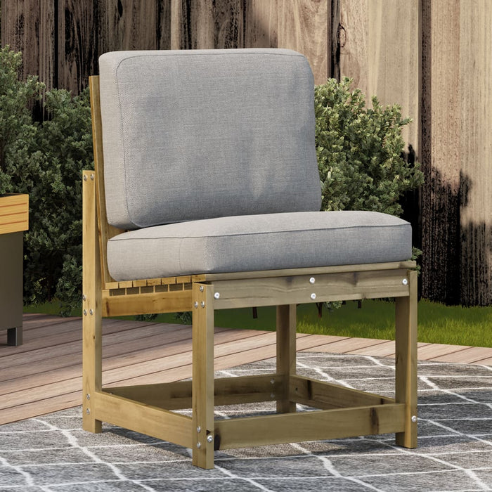 vidaXL Garden Chair 50.5x55x77 cm Impregnated Wood Pine