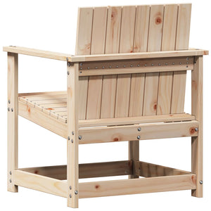 vidaXL Garden Chair 62x56x77 cm Solid Wood Pine