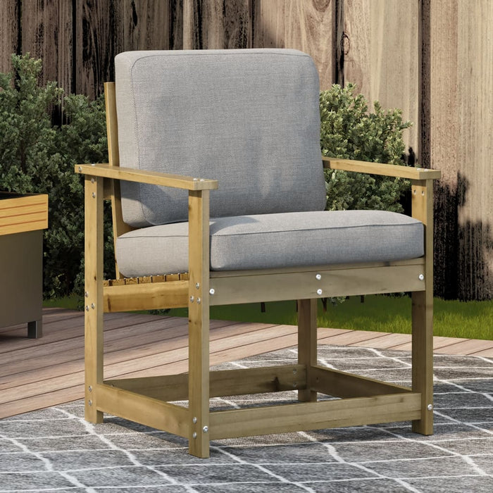 vidaXL Garden Chair 62x56x77 cm Impregnated Wood Pine