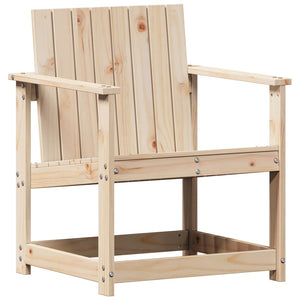 vidaXL 3 Piece Garden Lounge Set Solid Wood Pine