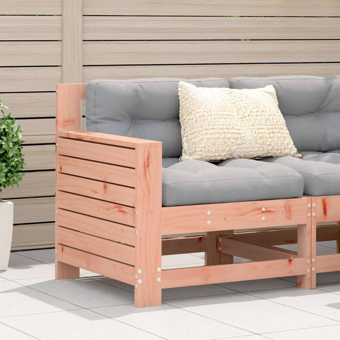 vidaXL Garden Armrest Sofa 69x62x70.5 cm Solid Wood Douglas