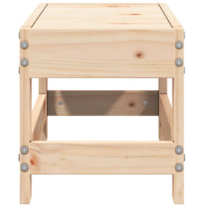 vidaXL Garden Footstool 62x30x32 cm Solid Wood Pine