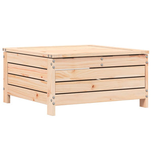 vidaXL Garden Footstool 62x63.5x32 cm Solid Wood Pine