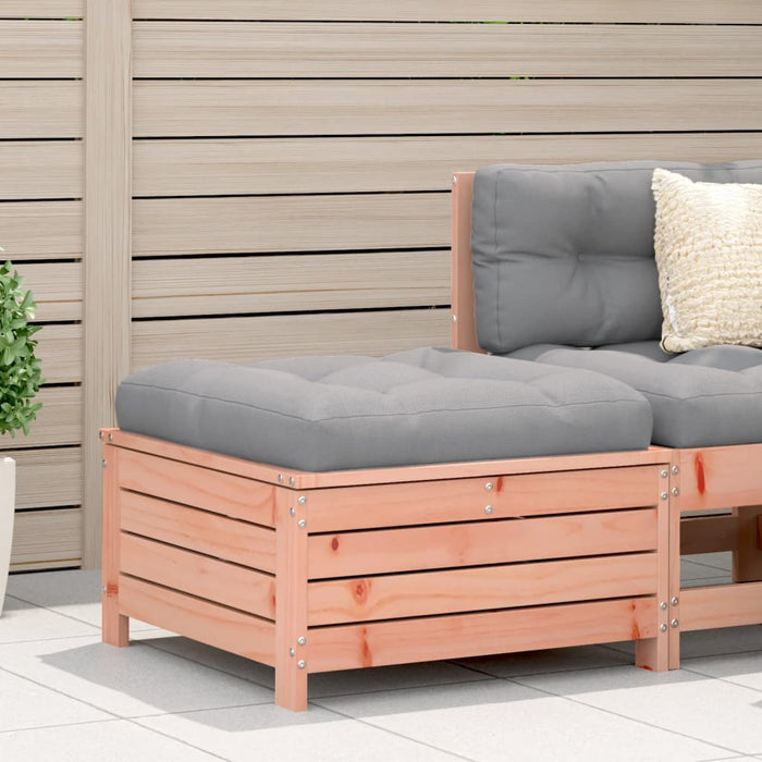 vidaXL Garden Footstool 62x63.5x32 cm Solid Wood Douglas