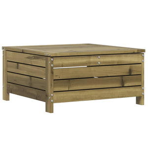 vidaXL Garden Footstool 62x63.5x32 cm Impregnated Wood Pine