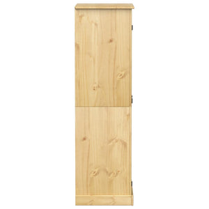 vidaXL Wardrobe Corona 76x50x170 cm Solid Wood Pine