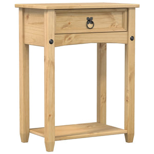 vidaXL Console Table Corona 55x35x73 cm Solid Wood Pine