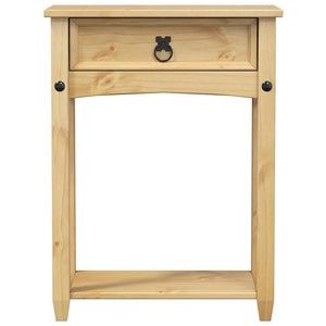 vidaXL Console Table Corona 55x35x73 cm Solid Wood Pine