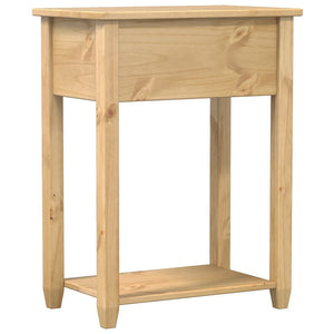 vidaXL Console Table Corona 55x35x73 cm Solid Wood Pine