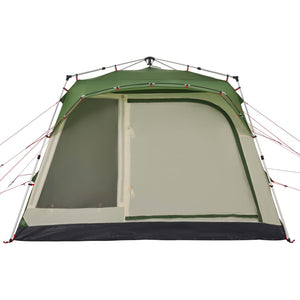 vidaXL Family Tent Cabin 7-Person Green Quick Release