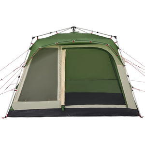 vidaXL Family Tent Cabin 7-Person Green Quick Release