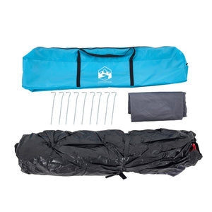 vidaXL Family Tent Dome 6-Person Blue Quick Release