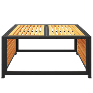 vidaXL Garden Table 68x68x30 cm Solid Wood Acacia