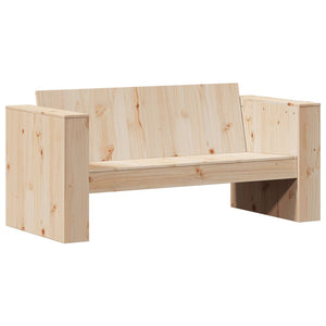 vidaXL 2 Piece Garden Lounge Set Solid Wood Pine