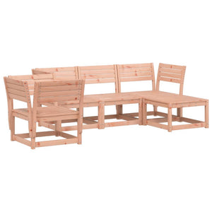 vidaXL 5 Piece Garden Lounge Set Solid Wood Douglas