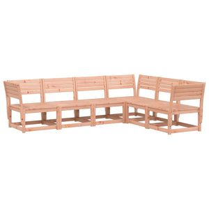 vidaXL 6 Piece Garden Sofa Set Solid Wood Douglas